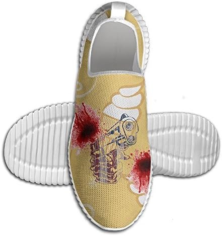 Hand With Gunt Mens Athletic Lightweight Shoes