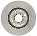 ACDelco Silver 18A1097A (19285739) Non-Coated Front Disc Brake Rotor