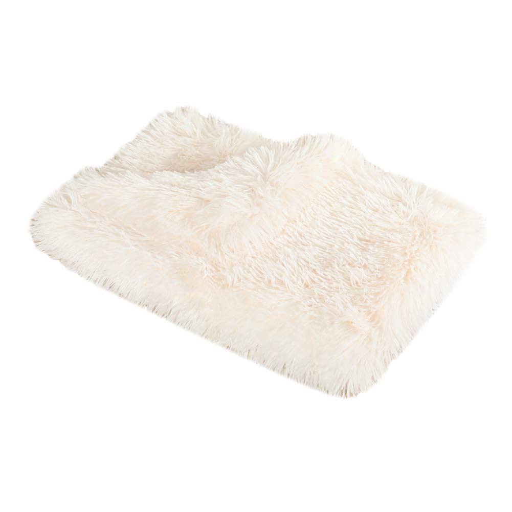 YUPPIE TONE Long Plush Pet Dog Blanket Portable Double Thickness Square Pet Bed Blanket Soft Thin Mat for Dogs