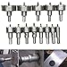 Tungsten Steel Hole Saws Set, Ankoow 13Pcs 16mm-53mm Drill Bit for Cutting Thick Stainless Steel, Sheet Metal, Cast Iron, Copper, Brass, Steel Plate, Fiberglass and FRP