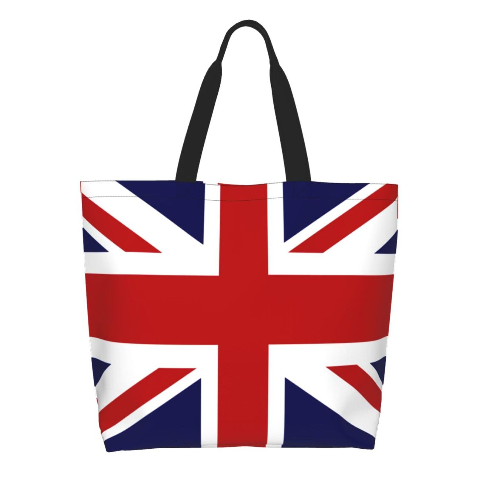 YSBYEIU Cute Uk Flag Tote Bag For Women Men Gifts