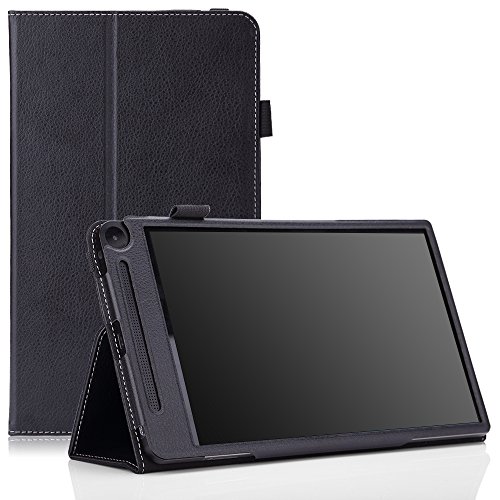 MoKo Dell Venue 8 7840 & Venue 8 7000 Case - Slim Folding Cover Case for Dell Venue 8 7840 & Venue 8 7000 8.4 inch Android 4.4 KitKat 2015 Version Tablet, BLACK MoKo Dell Venue 8 7840 & Venue 8 7000 Case - Slim Folding Cover Case for Dell Venue 8 7840 & Venue 8 7000 8.4 inch Android 4.4 KitKat 2015 Version Tablet, BLACK