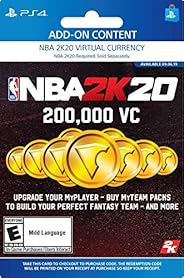 NBA 2K20: 200000 VC Pack - [PS4 Digital Code]
