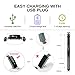 Fitness Tracker, Heetik Activity Tracker with Heart Rate / Sleep Monitor IP68 Waterproof Smart Wristband with Calorie Steps Counter Color Touch Screen Watch Pedometer For Kids Women Men (Black&Gray)