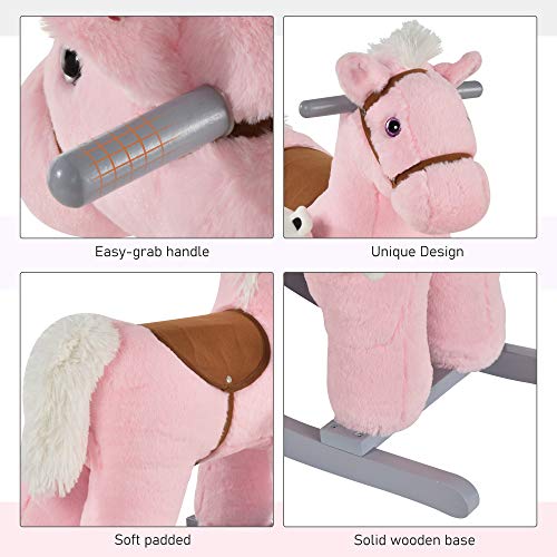 Cheval Electrique Pour Enfant Plush Rocking Horse For Kids With