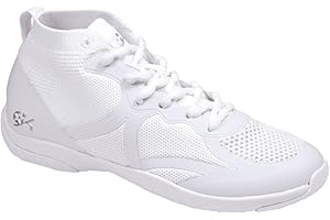 GK All-Star Cheer Hi-Flyer Mid-Top Shoe - Flexible Performance Cheerleading Sneaker - Women's Sizes
