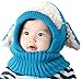 Bienvenu Baby Girls Boys Winter Hat Scarf Earflap Hoodie Scarves Skull Caps