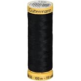 Natural Cotton Thread 110 Yards-Black