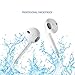 Wireless Earphones,Bluetooth Headphones In Ear Sport Earbuds Sweat Proof Bluetooth 4.1 with Mic Stereo Headset,Noise Cancelling Stereo,Best Headset for Play Time Gym Running Workout(White)