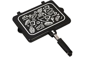 Camping Toastie Maker Non-Stick Stovetop Double Sided Toasted Sandwich Maker Bread Pan Multifunction Breakfast Frying Pan