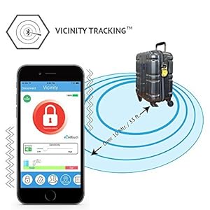 eGeeTouch Smart Luggage Lock Vicinity Tracking