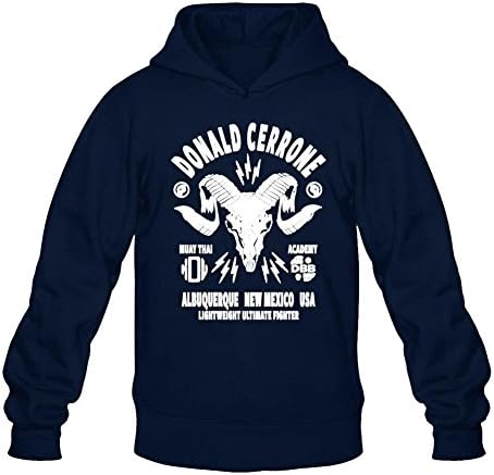 Tommery Men's Donald Cerrone Design Long Sleeve Sweatshirts Hoodie