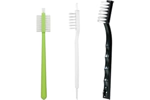 MAZENTRIX 3Pcs Juicer Cleaning Brushes Compatible with Omega 8006, VRT, 8004 8003 VERT VRT350 VRT330 Masticating Juicers Replacement Cleaner, HD Bristles