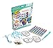 Crayola Glitter Dots DIY Keychains Craft Kit, Stocking Stuffers, Age 5+