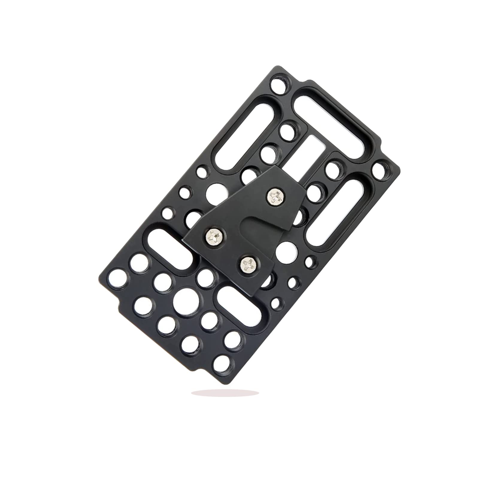 NICEYRIG Switching Cheese Easy Plate Kit with V-Lock Male Adapter for Railblocks, Dovetails and Short Rods