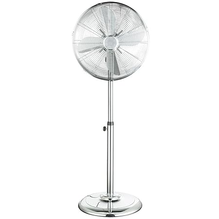 Modern Floor Fan With Motor 50 W 230 V Oscilobatiente And With 3