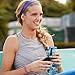 JWERA Hair Ties Ponytail Holder - Braided No-Crease Elastics for Thick Hair, 18 Pcs in Blue, Grey, and Pink