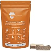 AirFlexOne Premium Nasal Strips for Snoring Relief, Breathing & Sleep Support – Extra Strength Nose Strips for Athletes, Workout, Congestion, Anti-Slip, Sweatproof, 30 Count, Wide Fit