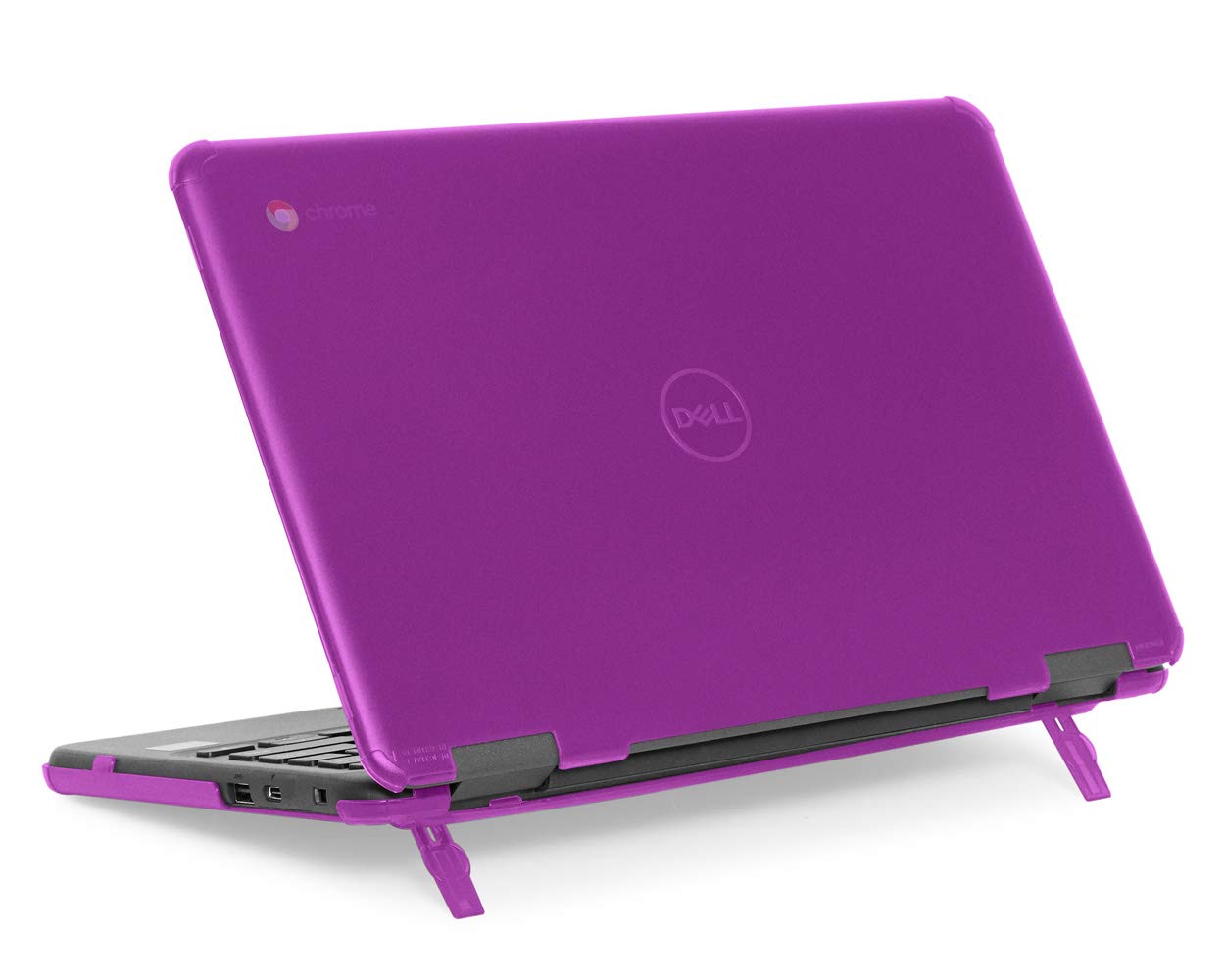 mCover Case Compatible for 2019~2022 11.6" Dell Chromebook 3100/3110 Education Clamshell (180 ° Hinge) Laptop ONLY (NOT Fitting Any Other Dell Models) - Purple