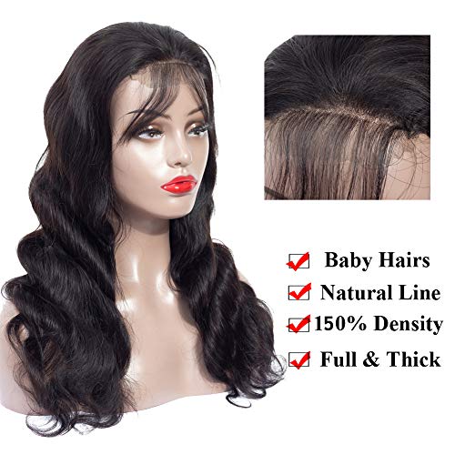 Healthair-9A-Lace-Front-Wigs-Human-Hair-12inch-Brazilian-Remy-Human-Hair-Lace-Front-Wigs-For-Black-Women-4X4-Body-Wave-Lace-Closure-Wigs-Human-Hair-Wigs-with-Baby-Hair-150-Density12-Wig