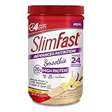 SlimFast Advanced Vanilla Cream Smoothie Mix, 22.02 oz
