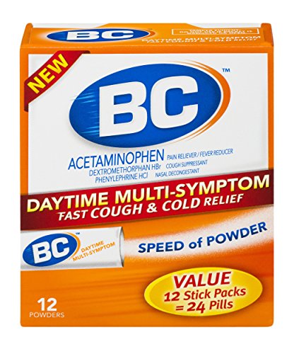 BC Daytime Multi-Symptom Fast Cough & Cold Relief Powders | 12 Powders - Thumbnail 3