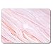 GMYLE MacBook Air 13 Inch Case A1466 A1369 Old Version 2010 2017, Hard Shell Plastic Matte Snap On Cover (Pink Marble Stone)