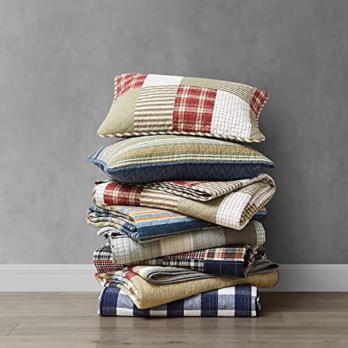 Eddie Bauer Hidden Lake Collection Quilt Set Reversible & Light