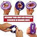 Grip Strength Trainer and Hand Strengthener - Hand Grip Strengthener and Grip Rings with 10-20lb Resistance - This Forearm Grip Workout is the Best Hand Exerciser Grip Strengthener for Carpal Tunnel