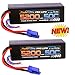 PowerHobby 3S 11.1V 5200mAh 50C Lipo Battery Hardcase 2 Pack w EC5 Plug 3-Cell (2) Fits Vaterra ECX ProBoat Losi