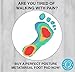 Metatarsal Pads, Ball of Foot Cushions; NEW CoolTec Gel, Advanced Material Technology, Comfortable, Durable!! Rapid Foot Pain Relief (2 Pieces)