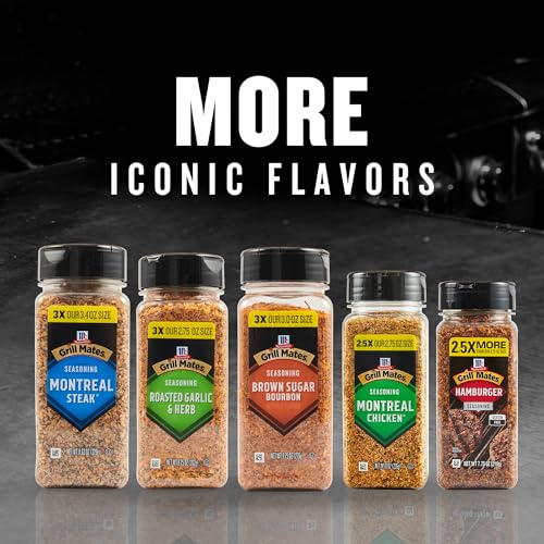 MCCORMICK GRILL MATES BROWN SUGAR BOURBON SEASONING, 9.75 OZ