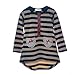 Little Girls Cute Long Sleeve Top Pant Clothes Set Black1 Tag 120 5-6 Years
