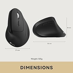 iClever Ergonomic Mouse, WM101 Vertical Wireless
