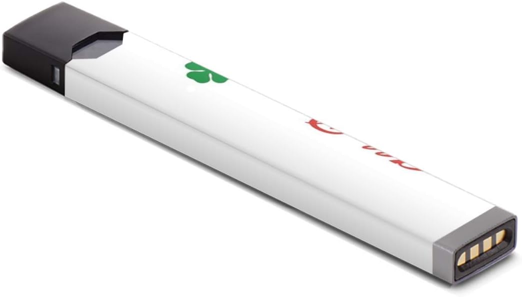 Accessories Sticker Alfa Romeo Quadrifoglio (red) Skin Wrap Decal for JUUL (2 Pcs/Pack) Holder Pods Shock-Proof