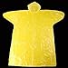 Maveek 2 Pack Lightweight Adult Emergency Hooded Raincoat disposable rain poncho For Festivals, Camping, Theme Parks (Blue+Yellow)