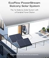 EF ECOFLOW PowerStream Balcony Solar System 2x400W Panels Microinverter WiFi view 2