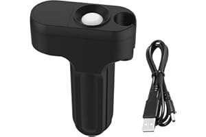 LUOOV Portable Camping Shower Detachable USB Rechargeable Battery 2200mAH