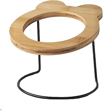 Onnear Bone Style Ceramic Cat Food Bowl Pet Feeder For Dog Cat