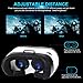 HongYuan 3D VR Headset Virtual Reality Glasses For Play Your Best Mobile Games & 360 Movies , More Comfortable VR Glasses Goggles Plus Special Adjustable Eye Care System