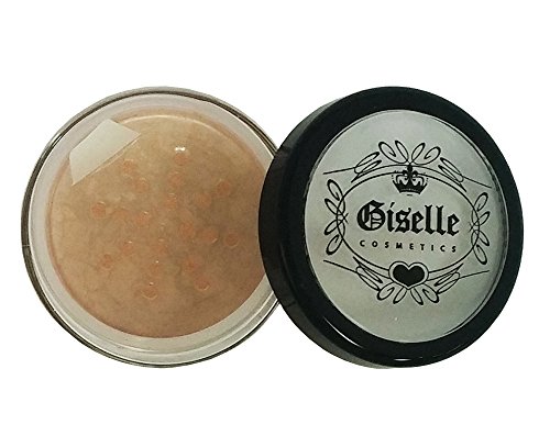Face Powder Makeup | Girl's Best Friend - Medium | Mineral Makeup Powder, by Giselle Cosmetics | Pure, Non-Diluted Mineral Make Up - Thumbnail 3