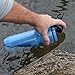Rivka™ 24-Sur Survival Water Filter Bottle w High Performance Ionic Filtration System - 100Gal Cartridge Capacity - Made in USA - 24oz. BPA Free