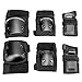 Releeder Multi Sports Safety Protection Kids Elbow Knee Wrist Protective Gear Pads Safety Gear Pad Guard for Cycling Roller Skateboard Hoverboard Soft and Comfortable