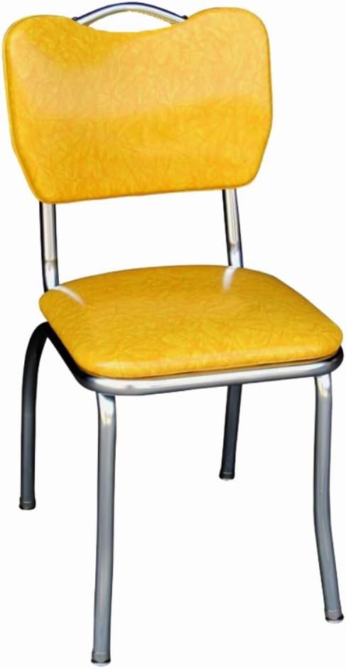 Best yellow retro dining table and chairs