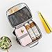 Lunch Box Insulated Lunch Bag for Men Women, Leakproof Thermal Reusable Lunch Tote for Adult, Lunch Cooler for Office Work Outdoor Picnic by Soundance, White