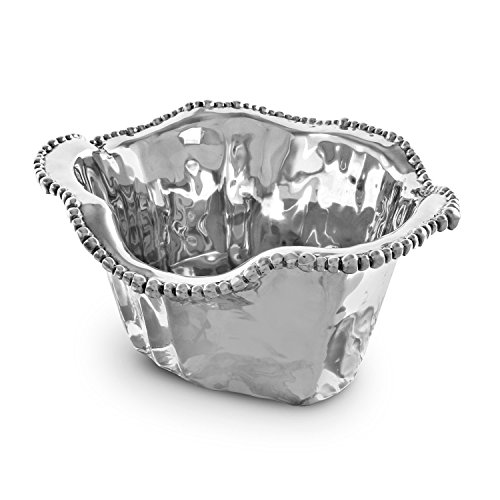 Beatriz Ball Organic Pearl Ice Bucket, Metallic