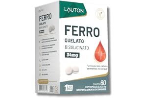 Ferro Quelato 34mg (Clinical Series) 60 Cps - Lauton