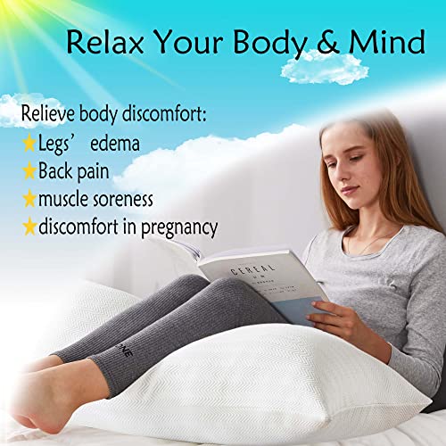 Ubauba Bamboo Body Pillow for Adults Long Body Pillow for Bed Full