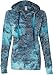 Weatherproof Ladies Burnout Hooded Pullover Fleece Burnout Hoodies Colorful Hoodies 2XL Bahama Blueaa 1