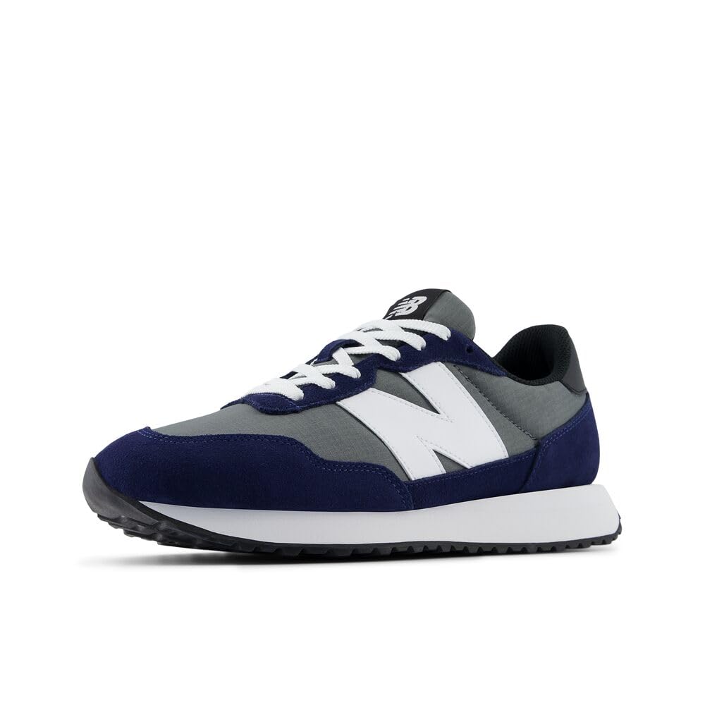 New Balance Men's 237 V1 Sneaker, Castlerock/White, 4 M Image